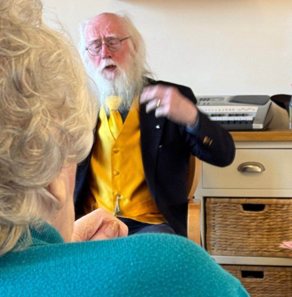 Keith storytelling at Tanglewood in Horncastle